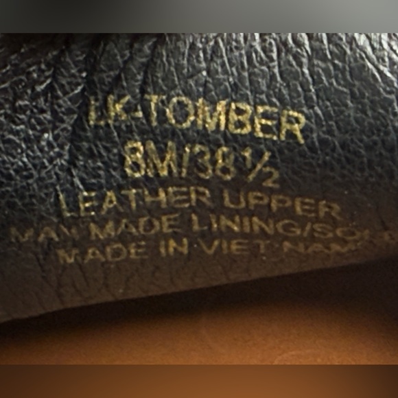 Lucky Brand Women's Tomber Lug Sole Black Leather Loafers Size 8M Minimalist - Picture 16 of 16